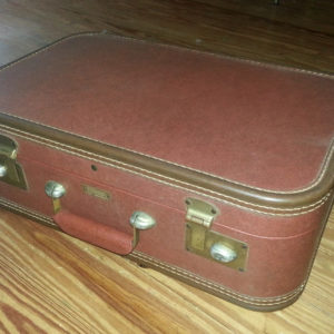 Mid Century Modern Vintage Suitcase | Three Little Birds Jax Beach FL